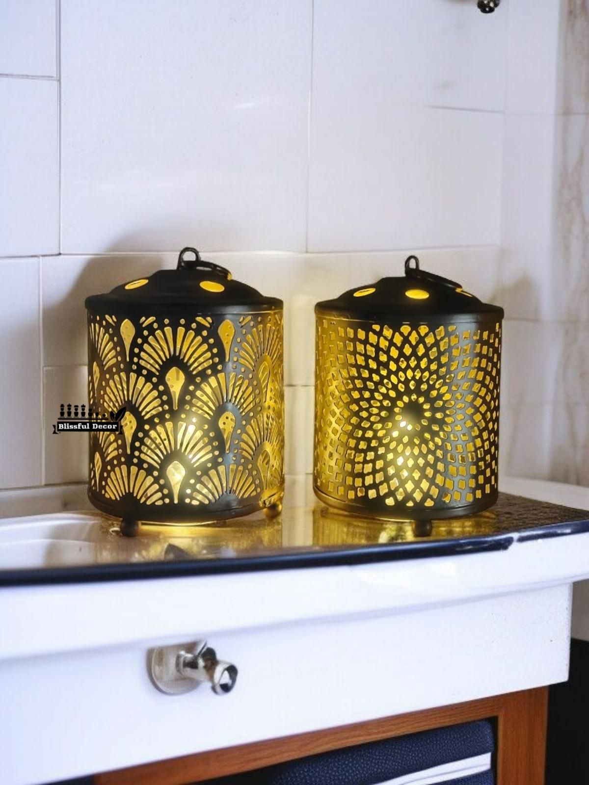 3 Pcs Tea Light Holder