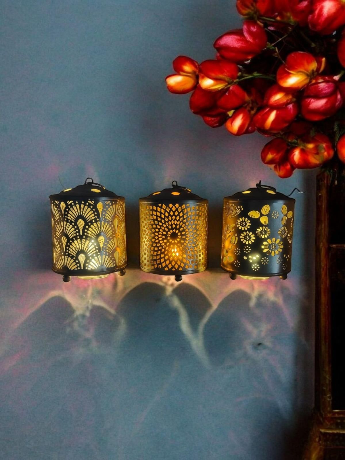 3 Pcs Tea Light Holder