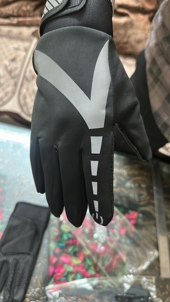 Winter Gloves With Velcro Buckle & Touch Screen Feature